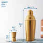 OS Gold 10 Piece Cocktail Set