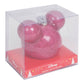 Mickey Pink Glitter Shaped Bauble