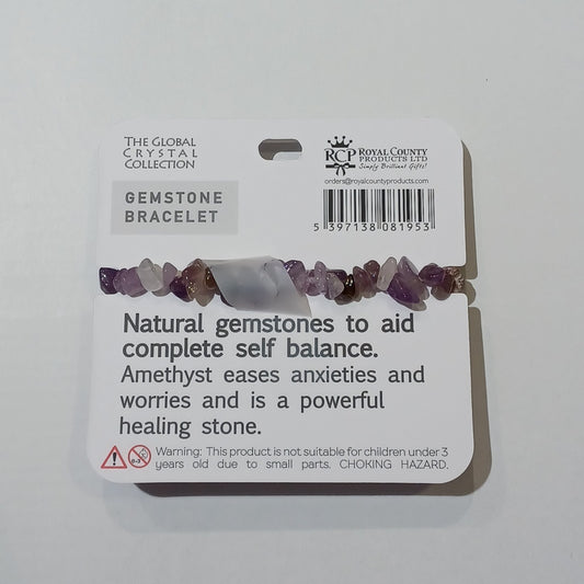Gemstome Bracelet - Peace & Tranquility Amethyst