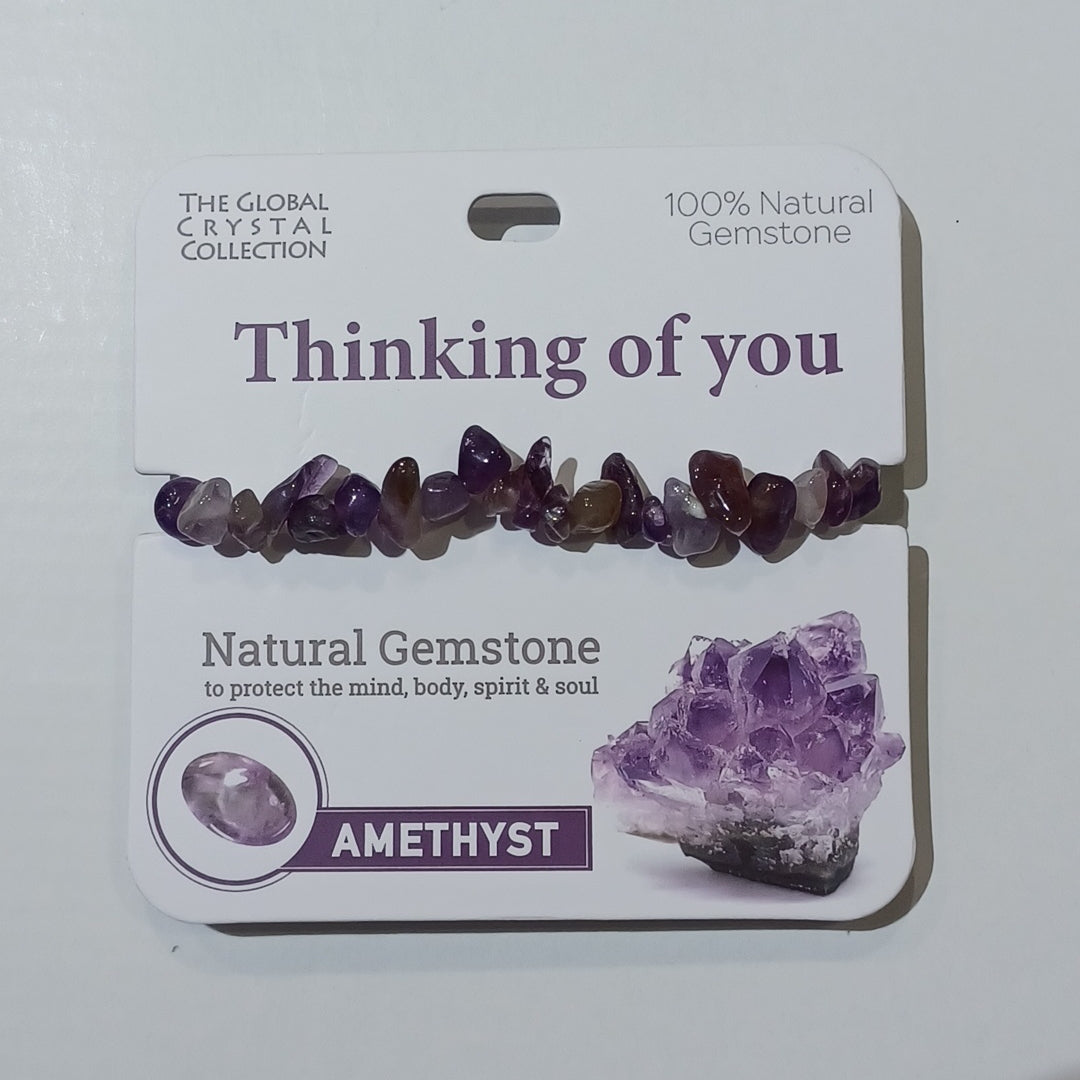 Gemstome Bracelet - Thinking of You Amethyst