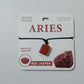 Birthstone Necklace - Aries Red Jasper