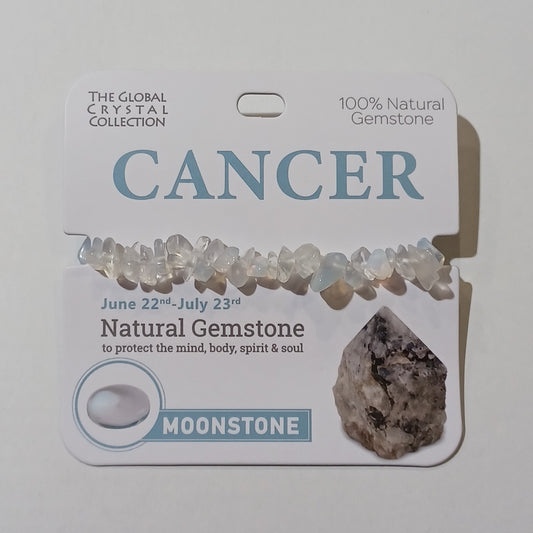 Birthstone Bracelet - Cancer Moonstone