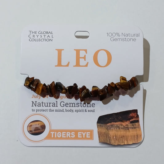 Birthstone Bracelet - Leo Tigers Eye