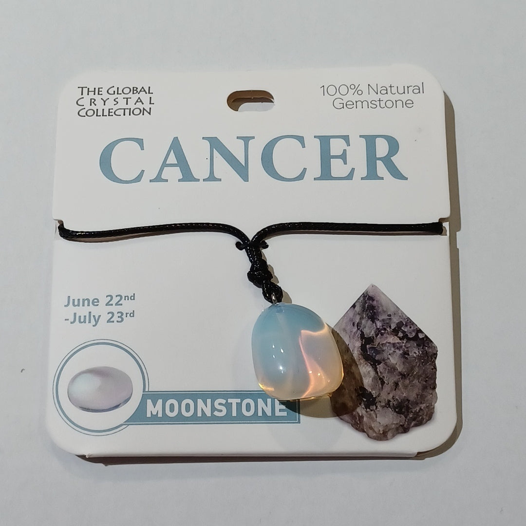 Birthstone Necklace - Cancer Moonstone