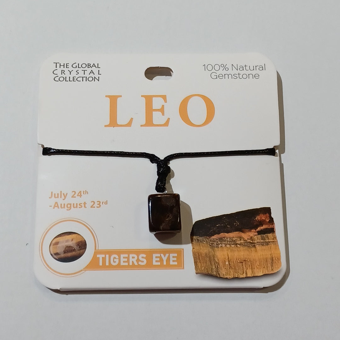 Birthstone Necklace - Leo Tigers Eye