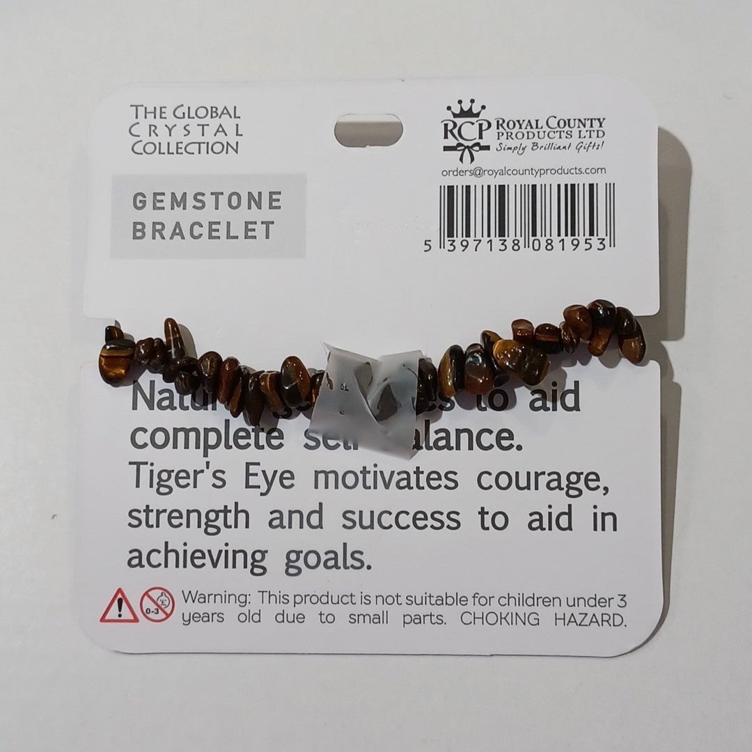Gemstone Bracelet - Inspiration & Success Tigers Eye