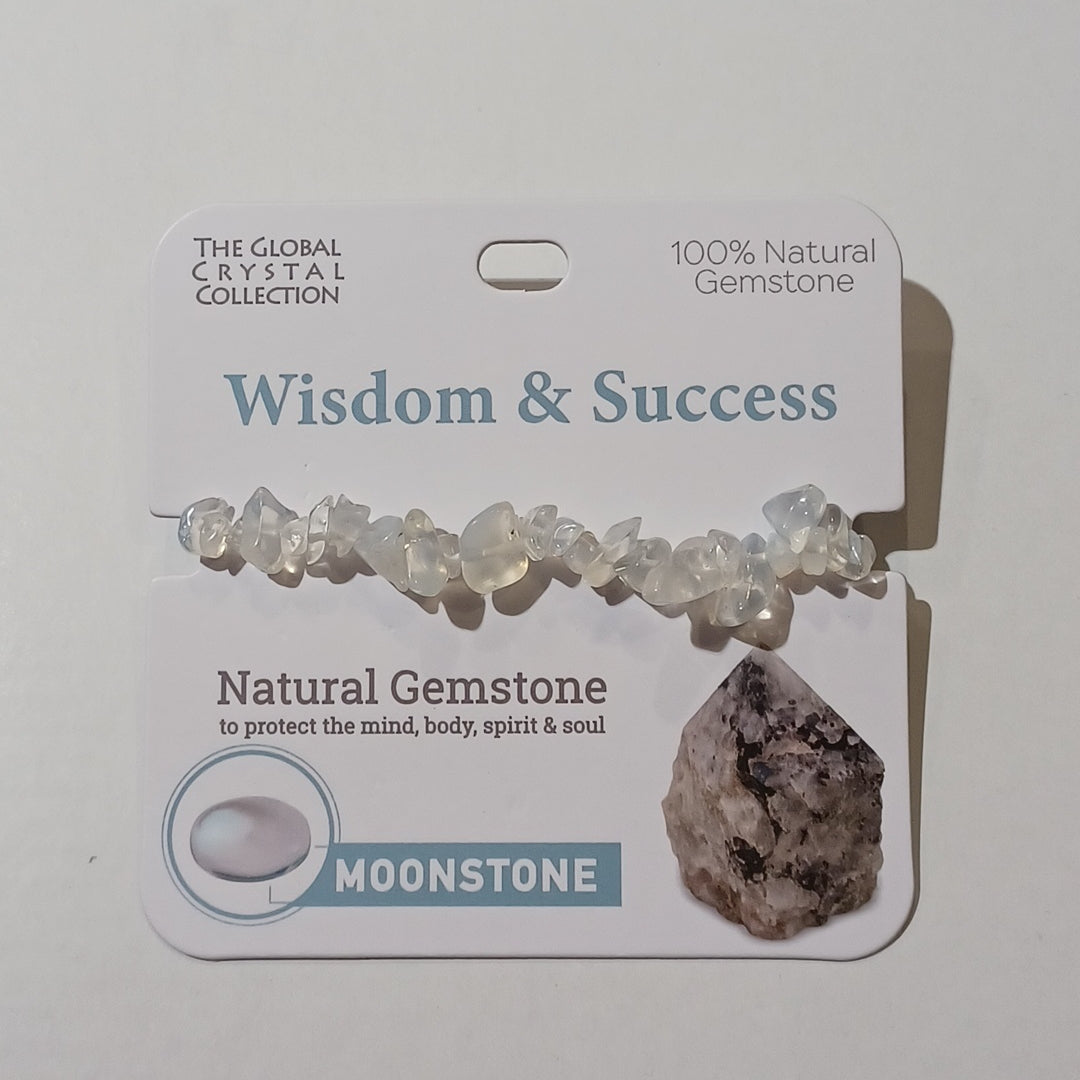 Gemstone Bracelet - Wisdom & Success Moonstone