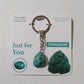 Gemstone Keyring - Just for You Turquoise