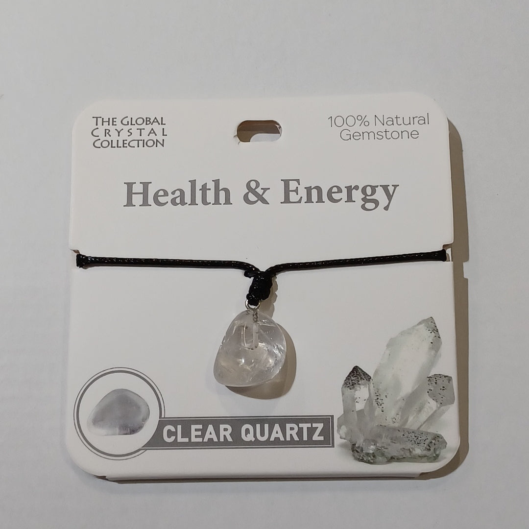 Gemstone Necklace - Health & Energy Clear Quartz