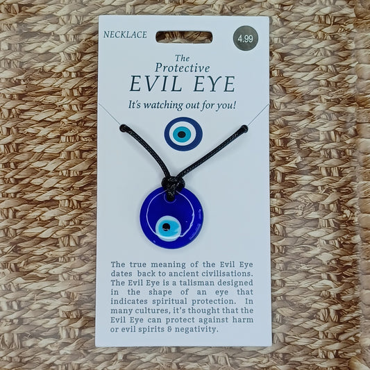 Evil Eye Necklace - Small Circle