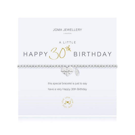 Joma A Little Bracelet - Happy 30th Birthday