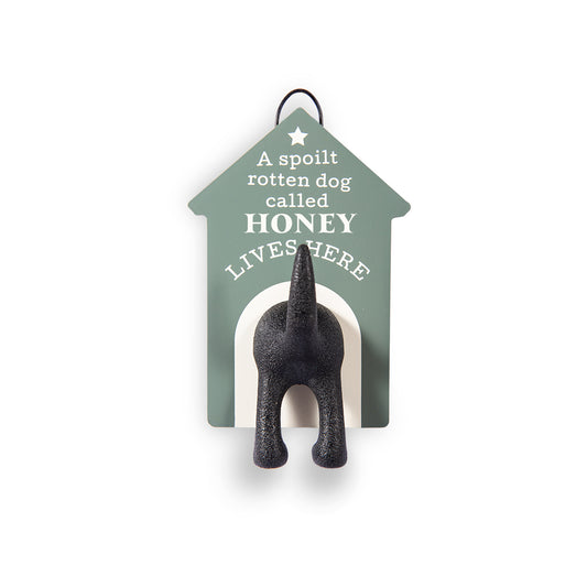 Dog Lead Hook - Honey