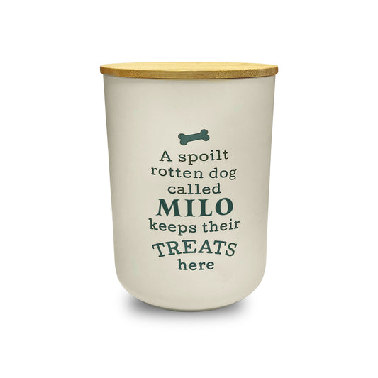 Dog Treat Jar - Milo