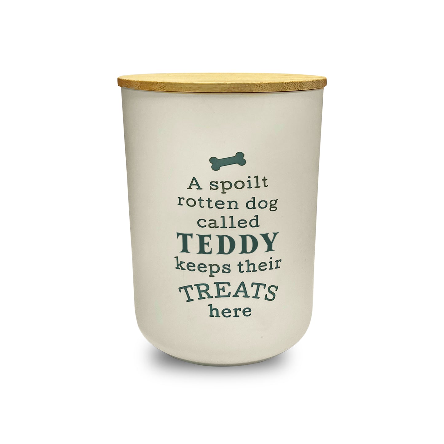 Dog Treat Jar - Teddy