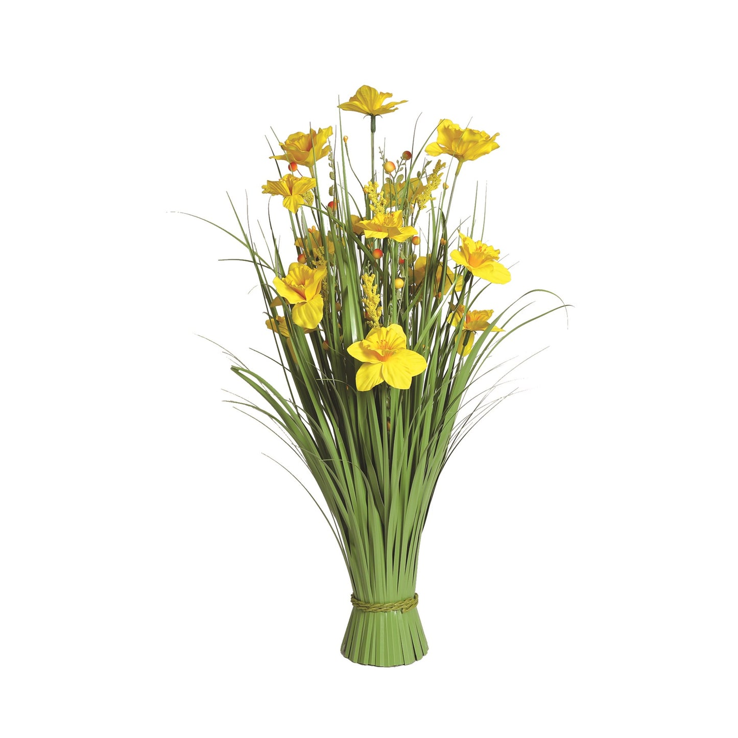 Standing Floral Bouquet - Daffodil 70cm