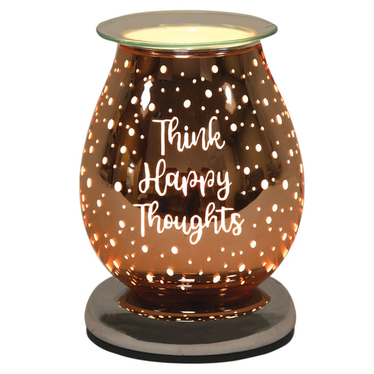 Copper Electric Burner - Think Happy Thoughts
